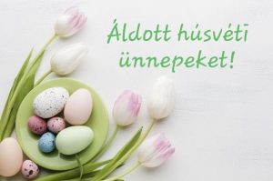Áldott húsvéti ünnepeket!